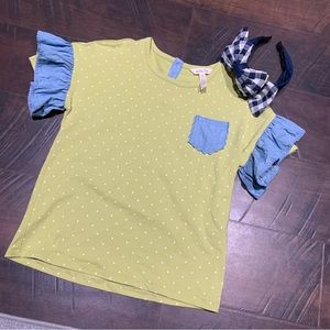 Matilda Jane top & headband bundle